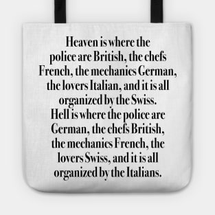 Heaven or Hell? Tote