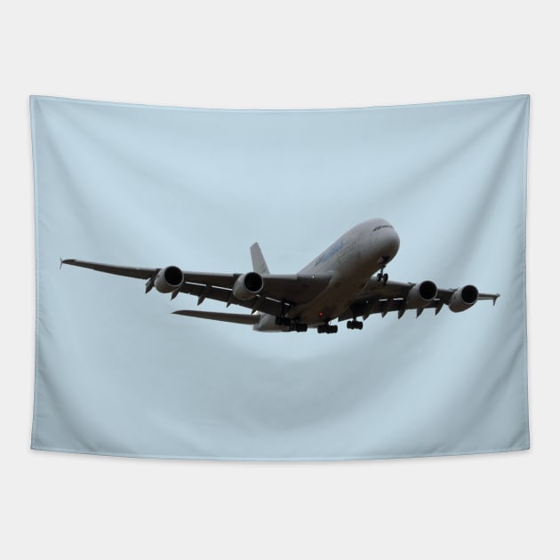 Airbus A380 Tapestry by DrTigrou