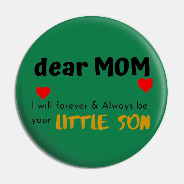 Dear Dad I Am Your Little Son Pin by Artistic Design