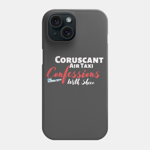 Coruscant Air Taxi Confessions With Sheev Phone Case by TheBombadcast