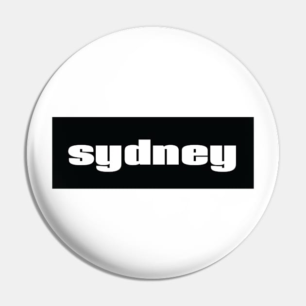 Sydney Pin by ProjectX23