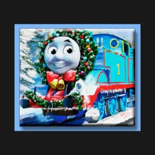 Christmas Thomas the tank engine T-Shirt