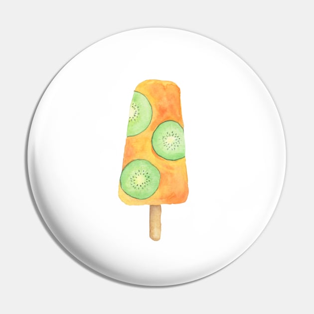 Summery Popsicle Pin by latheandquill