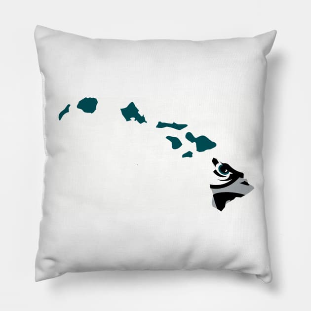 United States of Philadelphia - Hawaii Pillow by Tailgate Team Tees