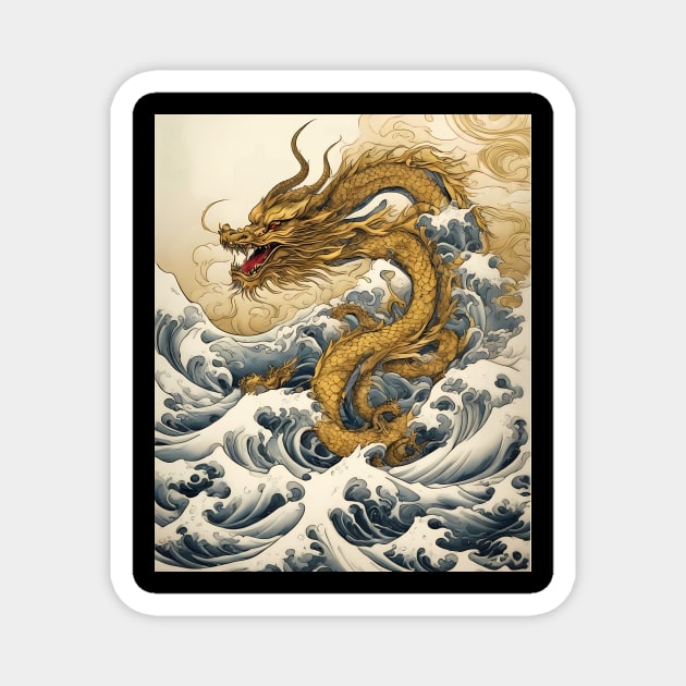 Sea Serpent Magnet by animegirlnft