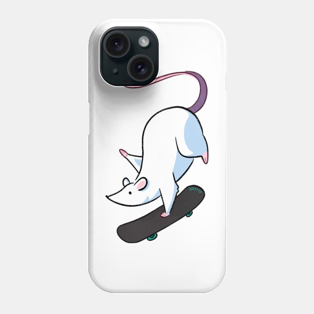 Skate Rat Phone Case by jastinamor