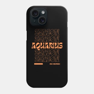 Aquarius Season Phone Case