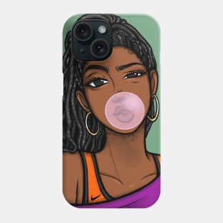 SWAG Brown Skin CHARCOAL'S GIRL 06 Phone Case