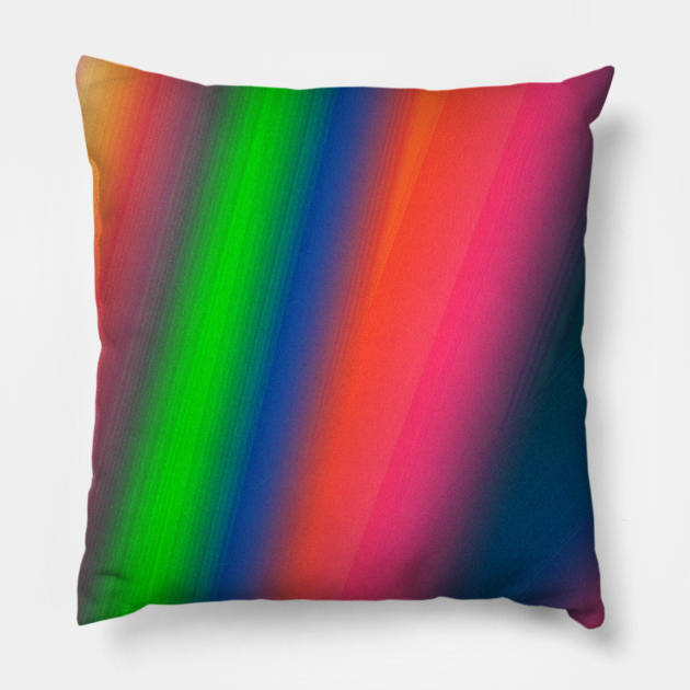 colorful abstract texture background pattern Pillow by Artistic_st