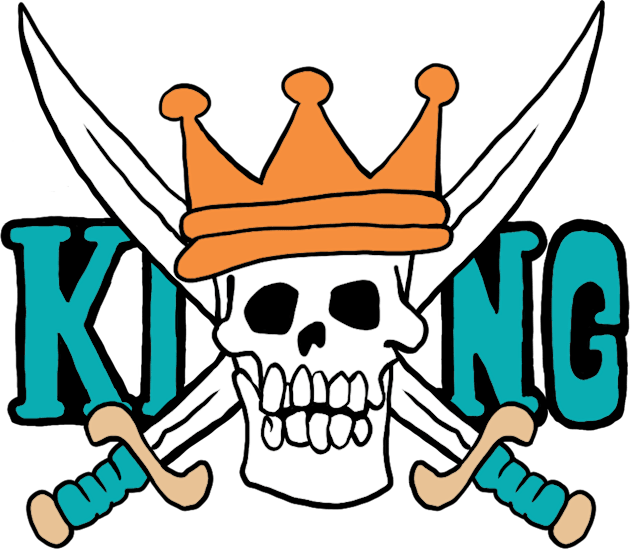 Pirate KING Kids T-Shirt by malbatross