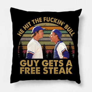 Coollest Ideas Bull 80s 90s Movie Gift Pillow