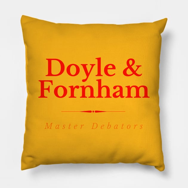 Doyle & Fornham  - The Master Debators Pillow by Quirky Design Collective