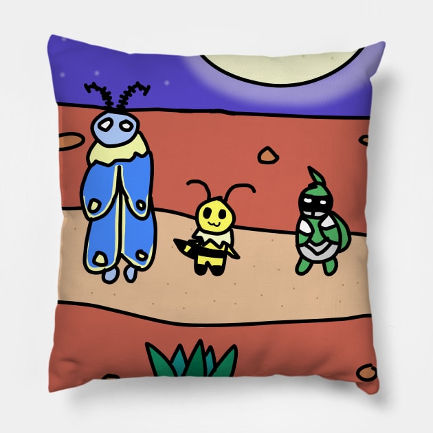 bug bois Pillow by Fwaygo Official