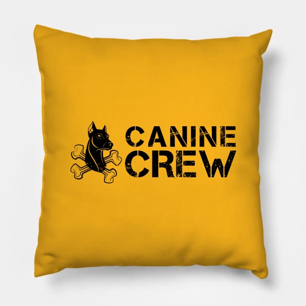 Canine Crew Pillow by PopCycle