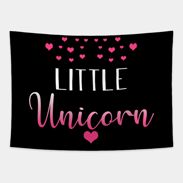 Little Unicorn Tapestry by Imutobi