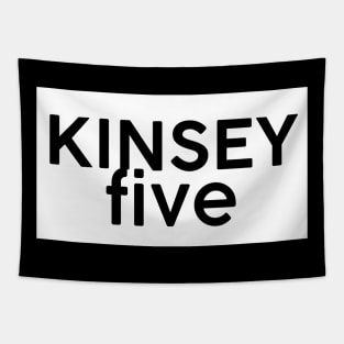 Kinsey Five Square Tapestry