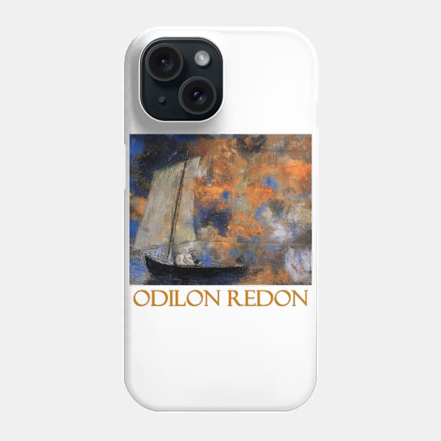 Flower Clouds by Odilon Redon Phone Case by Naves