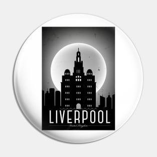 Liverpool Poster Design Pin