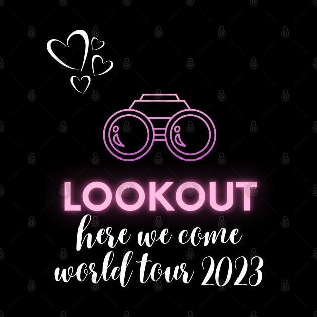 scentsy lookout, here we come, world tour 2023 by scentsySMELL