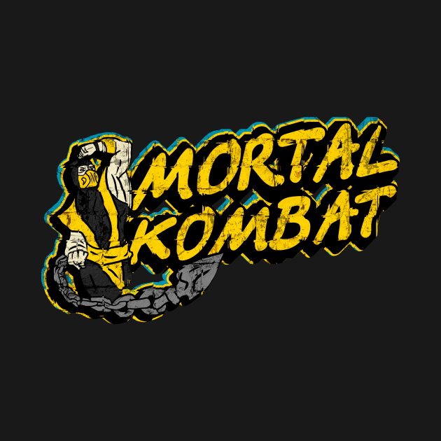 Mortal Kombat graffiti by Brom Store