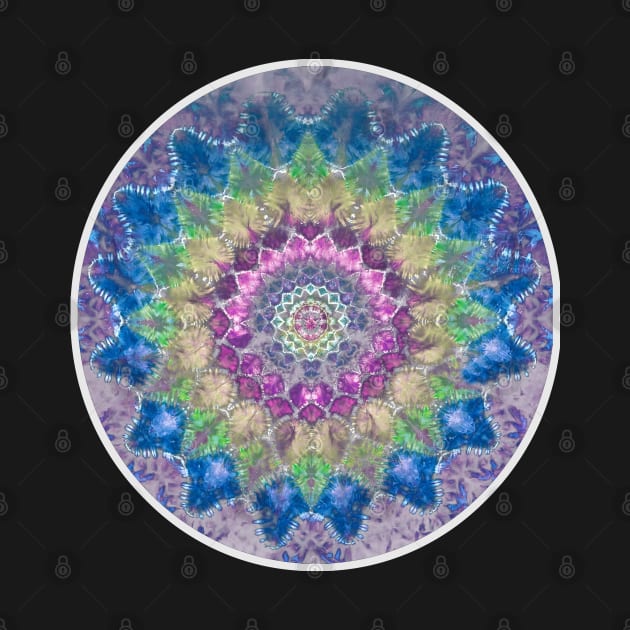 Tie Dye mandala hippie boho deadhead phish festivals grateful dead company by Aurora X