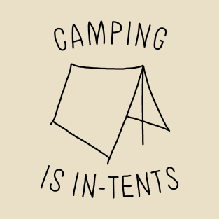 In-Tents Camper Black T-Shirt