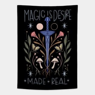 Magic is Desire Made Real Tapestry