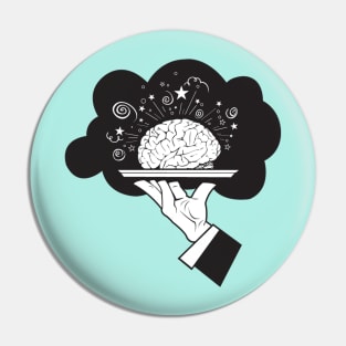 Brain Food Pin