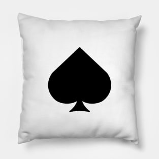 Ace of spades Pillow