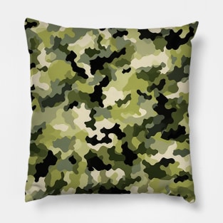 CADPAT Green Camo Pattern Pillow