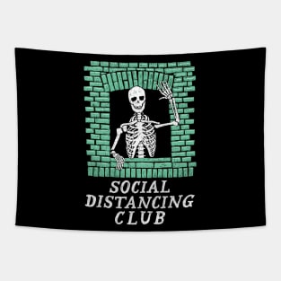 Social Distancing Club Tapestry