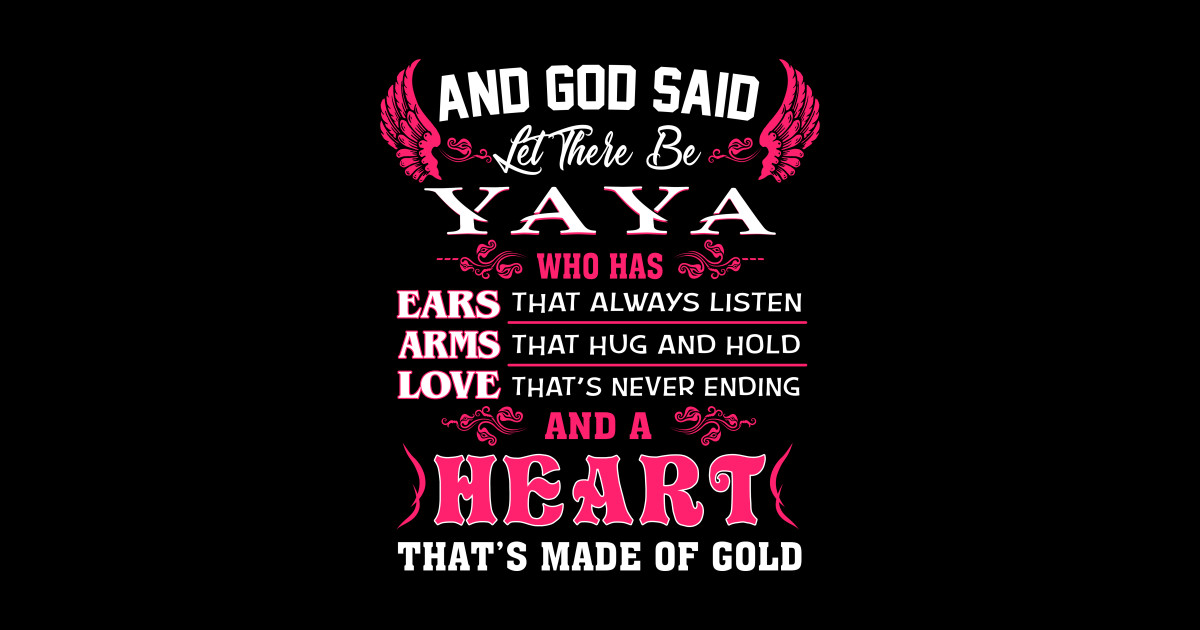Yaya Gift - And God Said - Yaya Gift And God Said - Sticker | TeePublic