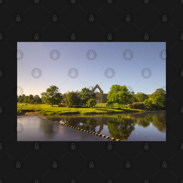 Bolton Abbey Nestled in the Yorkshire Dales on the banks of the River Wharfe 5603 by Spookydaz