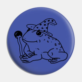 Wizard Frog Pin