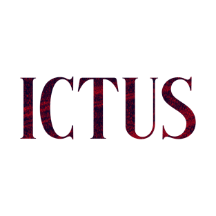 Ictus - Simple Typography Style T-Shirt