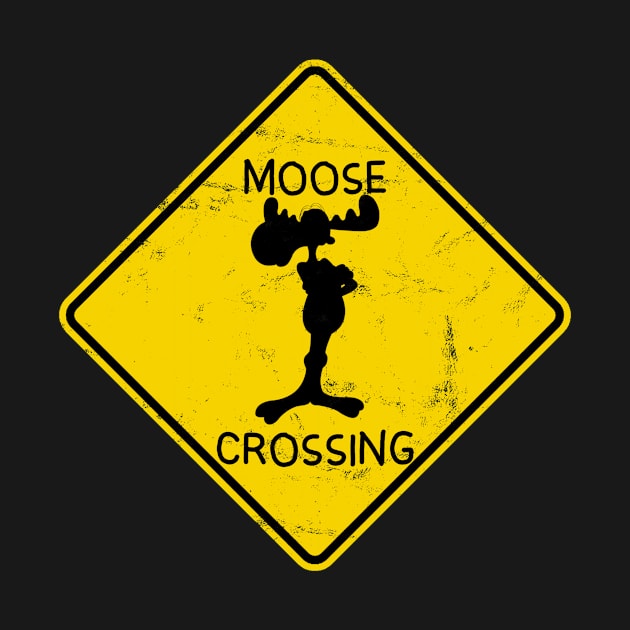 Bullwinkle - Moose Crossing by LuisP96