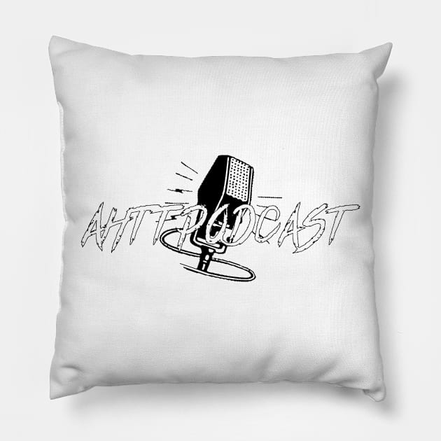 AHTTPodcast - Soundwaves Pillow by Backpack Broadcasting Content Store