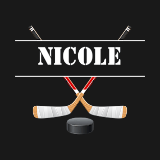 Nicole Birthday Hockey T-Shirt