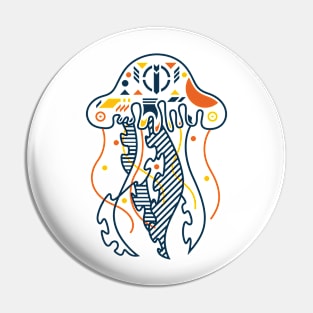 Unique Jellyfish Pin