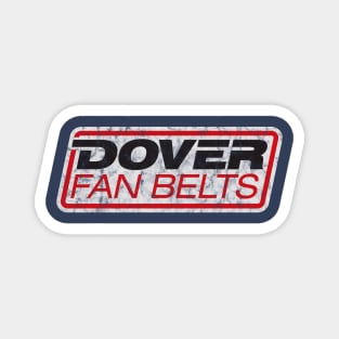 Dover Fan Belts (New Design - Dark Navy - Worn) Magnet