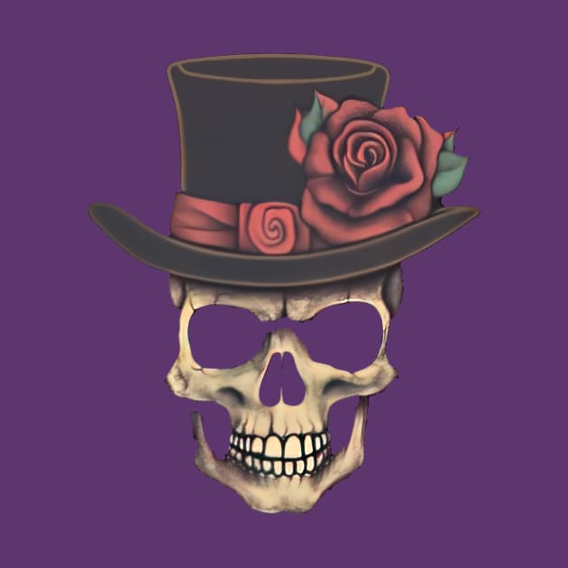 Skullz n' Roses by Testes123