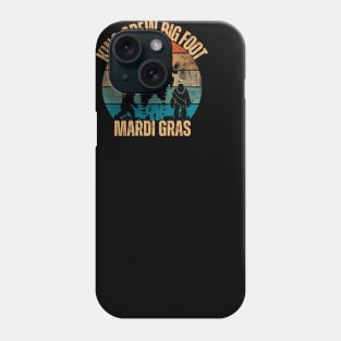 King crew big foot Mardi grase Phone Case