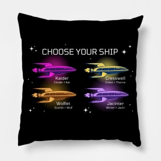 Choose Your TLC Ship Pillow