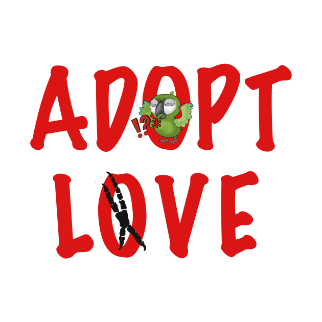 Adopt Love! - Mr. Yaga, the Severe Macaw! by HappyWings