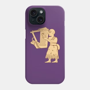 Sumerian Bull lyre Phone Case