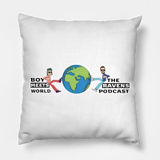 Ravens Meets World Pillow