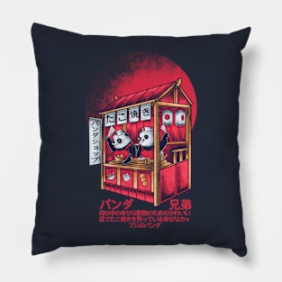 Takoyaki Panda Pillow