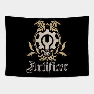 D&D Artificer Simple Class Emblem Tapestry