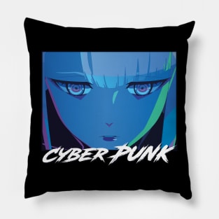 Cyber Punk Version 2 Pillow