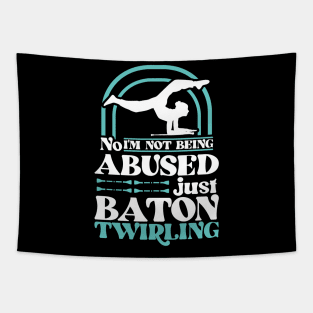 Baton Twirling - Baton Twirler Tapestry